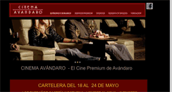 Desktop Screenshot of cinemaavandaro.com
