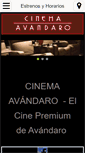 Mobile Screenshot of cinemaavandaro.com